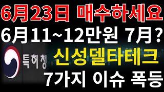 #신성델타테크 ] LK99 초전도체 " 이 가격 " 매수 구간 9만원 돌파 폭등 후 11~12만원 매도 7가지 이슈 신고가 갈 수 밖에 #신성델타테크주가전망 #신성델타테크주가전망