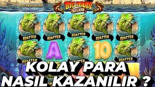  SLOT OYUNLARI  BIG BASS SPLASH BÜYÜK KASA EFSANE KAZANÇ