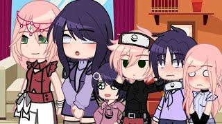 Hola tias! no sabia que venian!  // meme // ( Familia  NaruSasu  + Familia  SakuHinaSaku  )