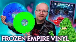 Ghostbusters: Frozen Empire vinyl soundtrack unboxing