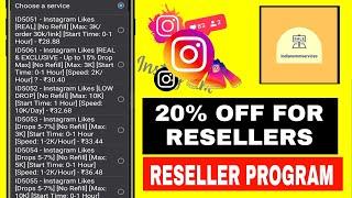 Indian SMM Services - How To Enroll The Reseller Program | Cheap & Best SMM Panel In India