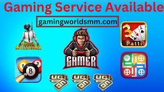 Cheap Gaming services/Free And Paid Uc /smm panel