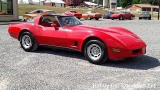 1980 Red Red Corvette For Sale