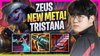 ZEUS TRIES NEW META TRISTANA TOP! - T1 Zeus Plays Tristana TOP vs Smolder! | Season 2024