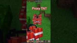 Minecraft But more TNT (die with a smile) #shorts #minecraft