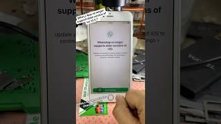What,s App no longer support older version of ios | Problem Solution Easy Trick%