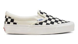 Shoe Review: Vans Vault Originals 'Canvas' OG Classic Slip-On LX (Black/White/Checkerboard)