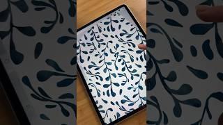 How to make a seamless pattern in Procreate #procreatebrushes #procreatetutorials