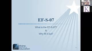 2021 Business Manager Training - Part 2: EF-S-07