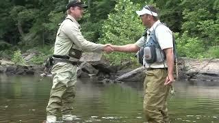 Fly Fishing for Brown Trout with My Buddy Ryan Harman