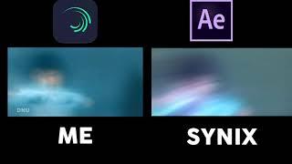 Alight Motion VS After Effect / Remake @ Synix desu - (Free Preset)