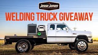 JESSE JAMES CUSTOM WELDING TRUCK GIVEAWAY! @RealTylerSasse