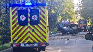 Fischbach: Vier Personen sterben bei Crash auf Bundesstraße