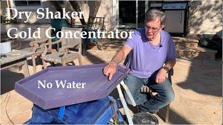 DIY Dry Shaker Gold Concentrator