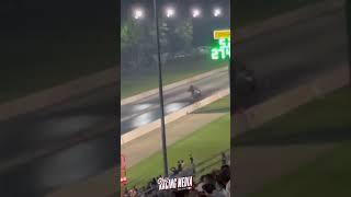 JP Gutierrez taking the Top Alcohol Dragster win at last year’s Night Under Fire