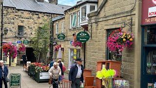 Otley Town Centre and surroundings walking Tour | HDR 4K