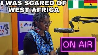 I WAS So Afraid To Visit West Africa Especially Nigeria! Queen Desta on Ghana Radio Station