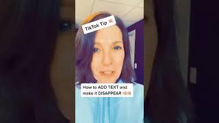 How To Add and Remove Text on TikTok Videos