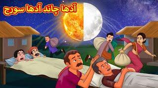 آدھا چاند آدھا سورج | Stories in Urdu | Urdu Stories | Bedtime stories in Urdu | Moral Stories