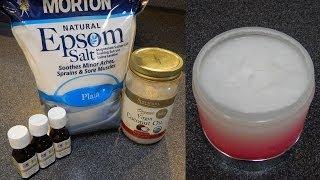 DIY Coconut Oil Body Scrub