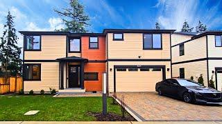 Kirkland, WA Affordable New Construction Home Tour in Finn Hill With Luxury Features