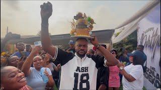 ODUNLADE ADEKOLA’S STUDENTS SURPRISED HIM ON HIS BIRTHDAY