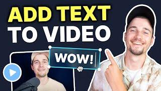 Add Text to Video with VEED | Animations, Effects, Titles