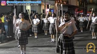 Colegio San Vicente de Paul de Santiago en Desfile de Chitre 2024