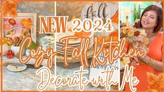 NEW  | DECORATE WITH ME For AUTUMN | How To | COZY KITCHEN 2024 & Pumpkin Soup Recipe!