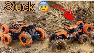 Rc car got stuck 