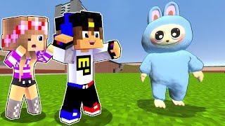 LABUBU TOY BROKEN MOD in MINECRAFT! NOOB GIRL and PRO MINECRAFT TROLLING VIDEO