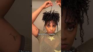 Could never be childish! #viralshort #curlyhair #naturalhairstyles #type4naturalhair #afrohairstyle