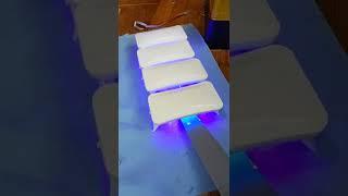 Curing UV Resin, with Dollar Tree UV Gel lights