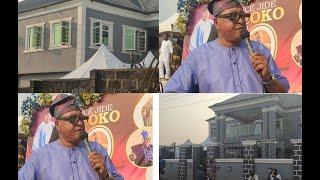 VETERAN ACTOR...PRINCE JIDE KOSOKO OPEN MULTI BILLIONAIRE HOUSE TO CELEBRATE HIS 70TH YEARS BIRTHDAY