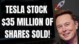  $35 MILLION OF TESLA SOLD! TSLA, SPY, NVDA, ES, NQ, QQQ, BTC, COIN, META & MSFT PREDICTIONS!  