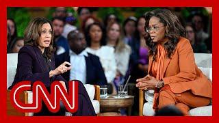 'What happened to you?': Oprah asks Harris about stepping in for Biden