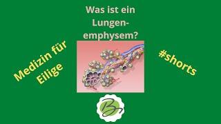 Was ist ein Lungenemphysem