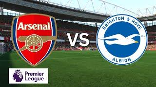 ARSENAL VS BRIGHTON - ABSOLUTELY BRILLIANT ARSENAL GOALS!! - PREMIER LEAGUE 24/25 - FC 24 #arsenal