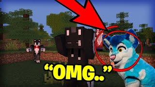 I Trolled my Friend With a Furry Minecraft Mod!