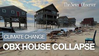 Oceanfront home collapses on Outer Banks, the eighth in past four years