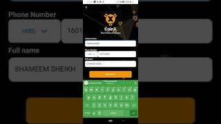 #CoinX | #CoinX Network || CoinX Referral code: freelancersheikh || New digital cryptocurrency ||