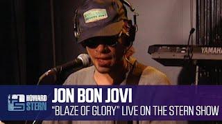 Jon Bon Jovi “Blaze of Glory” Live on the Stern Show (1997)