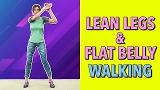 Leaner Legs & Flatter Belly by Walking at Home