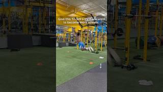 Try this athletic tri-set to level up your performance  #shorts #athlete #explosive #power