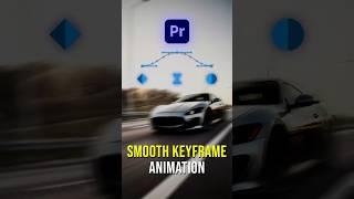 Smooth Keyframe animation in premiere pro | #tutorial #premierepro