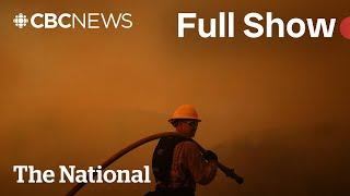 CBC News: The National | Strong winds fuel L.A. wildfires