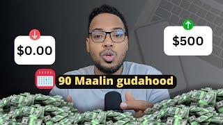 5 App oo lacag laga samayn karo 2024 | 90 maalin gudahood