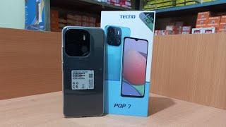 Tecno POP 7 unboxing and review