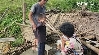 The bamboo house of two orphan brothers rotted and collapsed due to a passing storm | Lý Hân Ca