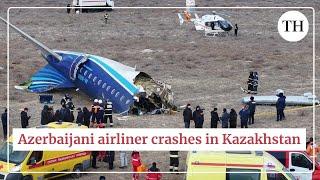 Azerbaijani airliner with 67 people onboard crashes in Kazakhstan